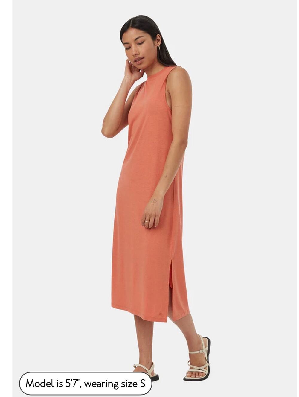 Tentree TreeBlend Tank Dress Terracotta Size XS NWT Outdoor Sustainable SOLD OUT